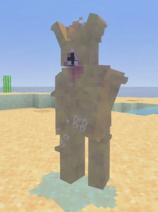 Тяжеловесный заражённый с возможностью дальнего боя