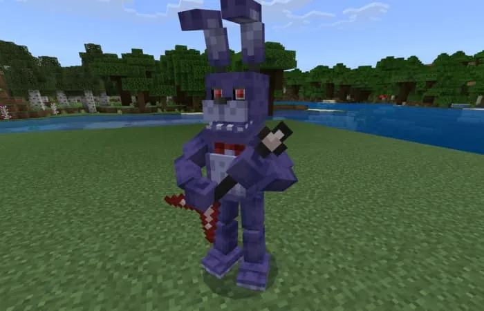 Аниматроник Бонни днём