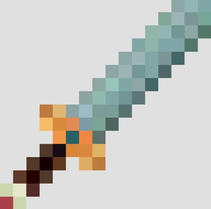 Неособенный меч с золотой рукоятью