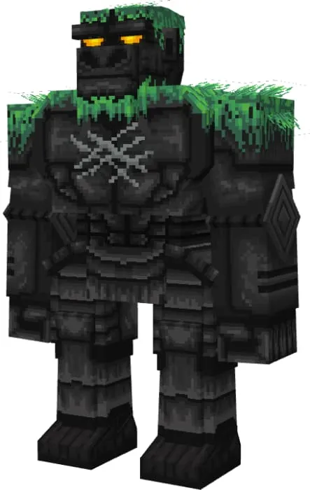 Голем конг — нейтральный монстр с уроном 90 и 4500 здоровья