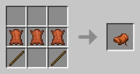 Создание седла из кожи и палок