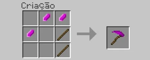 Крафт серпа из розового кристалла