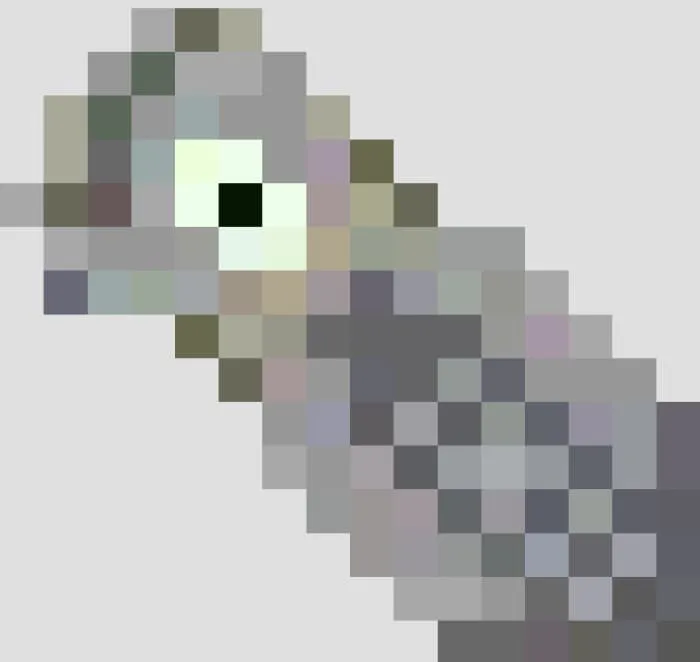 Перчатка героя в сером цвете