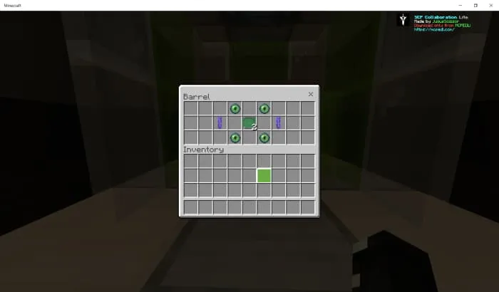 Лут в бочке