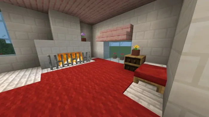 Спальня в стиле Hello Kitty с уютным интерьером