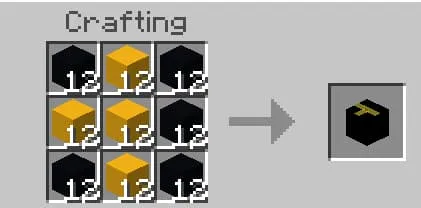 Рецепт крафта базового фрагмента дороги