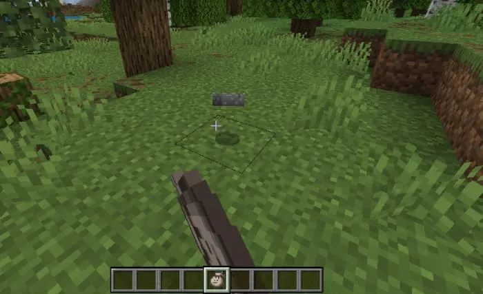 Использование косметического мешка для получения шляпы