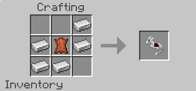 Крафт железной брони Виверны