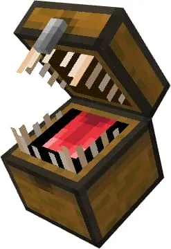 Обычный сундук с острыми зубами