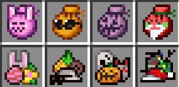 Разные виды сезонных косметических мешков, доступные ограниченное время