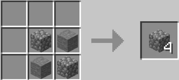 Крафт булыжника