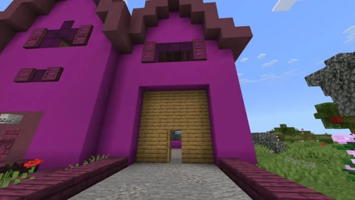 Вторая часть дома Куроми снаружи