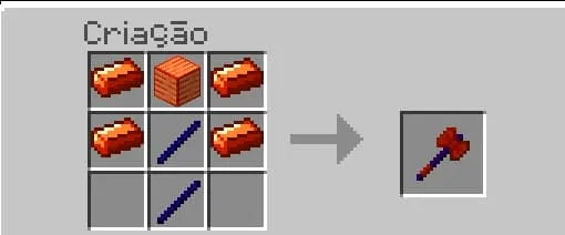 Крафт расплавленного боевого молота