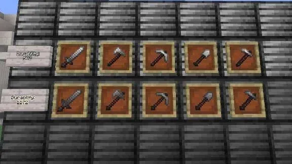 Инструменты и броня из стали