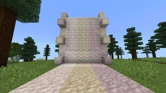 Белый, золотой и розовый мрамор