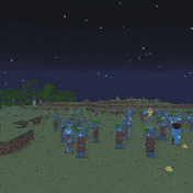 Победа над толпой утопленников с помощью молнии