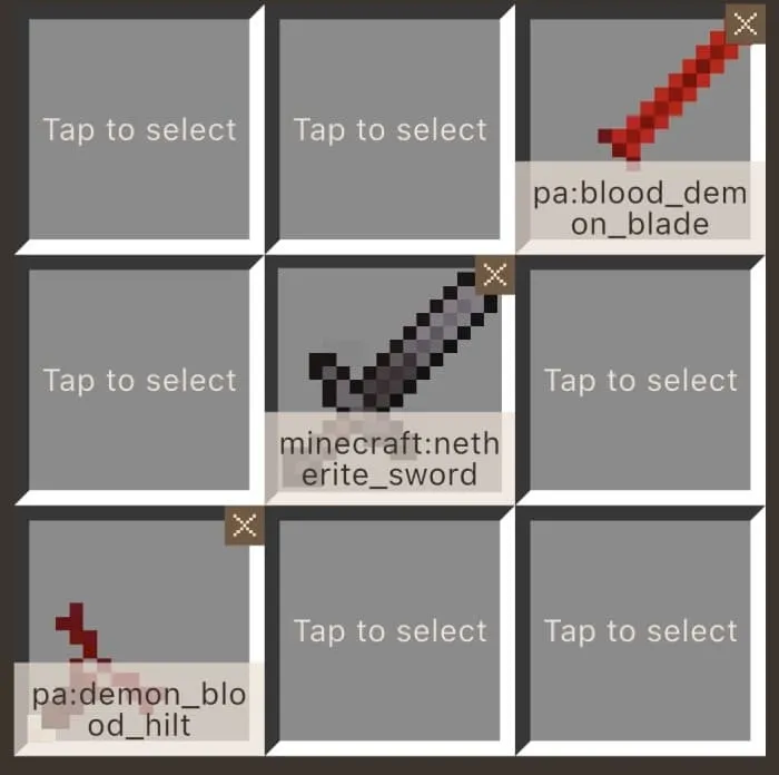 Крафт кровавого меча демона