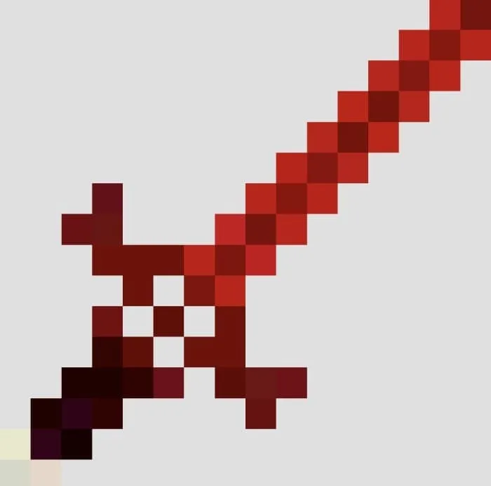 Внешний вид кровавого меча демона