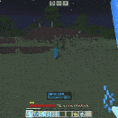 Поражение врагов светящимся клинком в близи