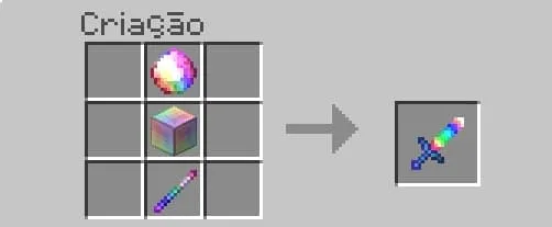 Крафт меча из бесконечного кристалла