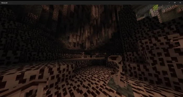 Ужасные пещеры с мрачной атмосферой и зловещим освещением