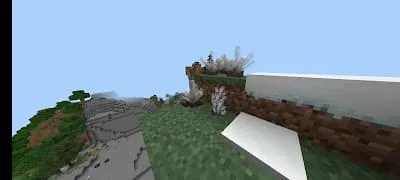 Минеральные залежи на склоне горы