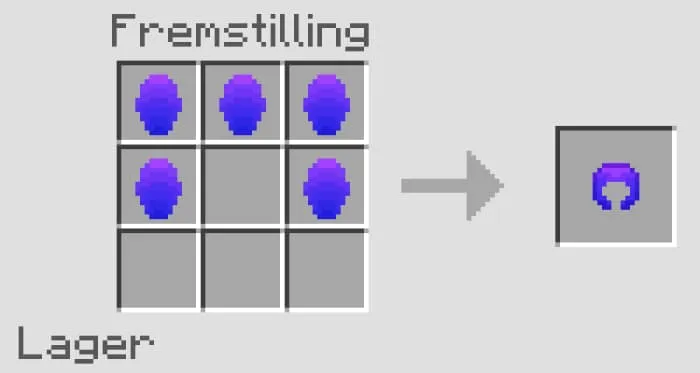 Крафт чешуйчатого шлема