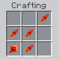 Рецепт создания Огненного Клинка