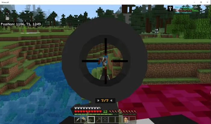 Оружие с прицелом