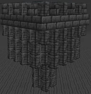 Миниатюрная сторожевая башня из камня