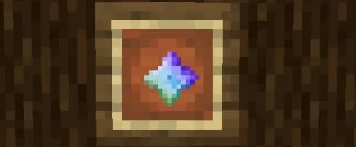 Бесконечная кристаллическая звезда в рамке