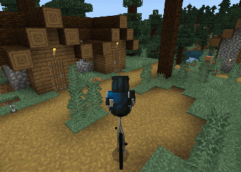 Перемещение игрока на велосипеде