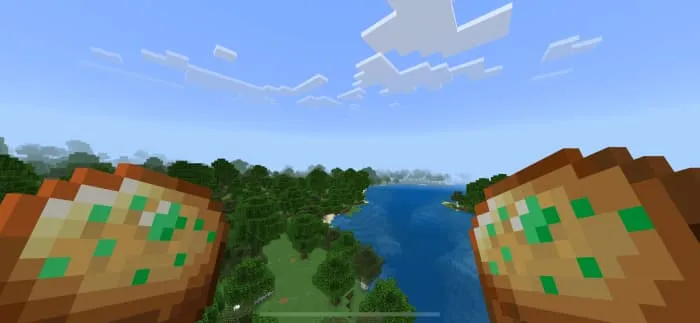 Игрок держит два тотема в виде шоколадных тортов