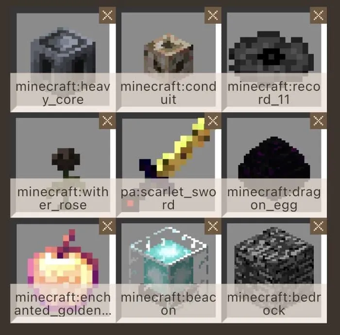 Крафт 4D меча