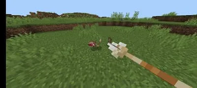 Игрок с копьём в боевой позе