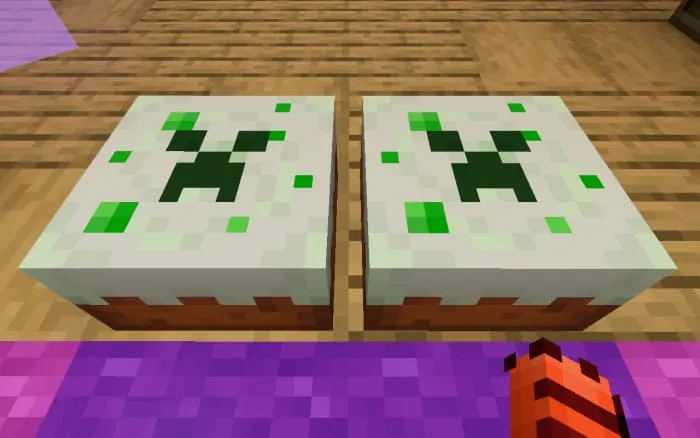 Торт в виде крипера