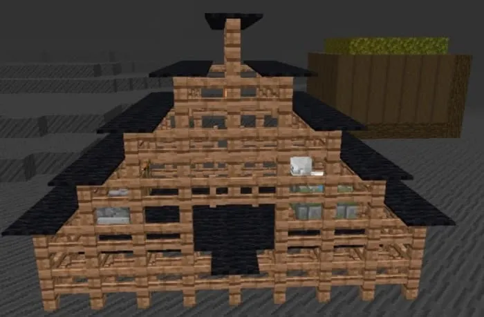 Палатка для выживания в открытом мире