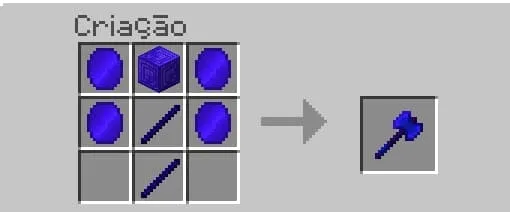 Крафт адамантового боевого молота