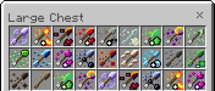 Все стрелы с эффектами