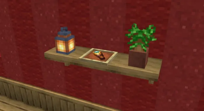 Настенная полка для размещения декора и полезных мелочей