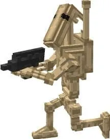 Дроид Б1 атакует в моде General Grievous для Minecraft