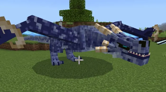 Синяя виверна льда