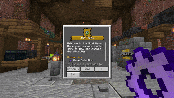 Система управления сервером и запуском игры для хоста