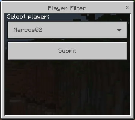 Настройка списка игроков, которым запрещён вход