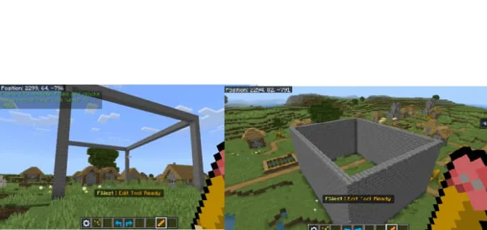 Использования инструмента редактирования