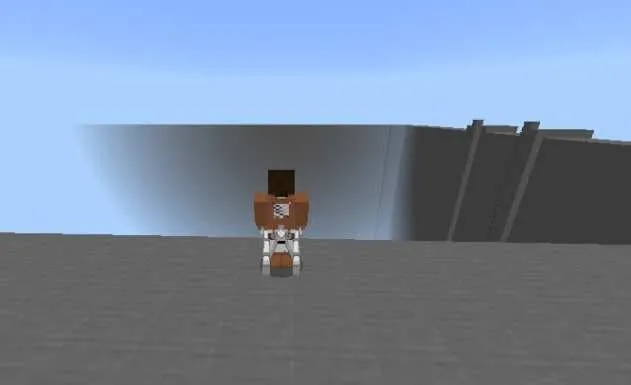 Игрок с УПМ на стене