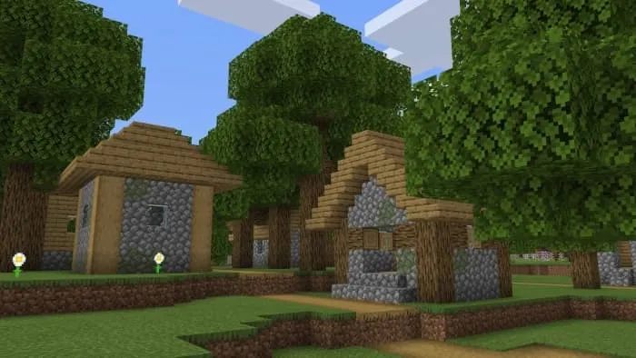 Домики в деревне