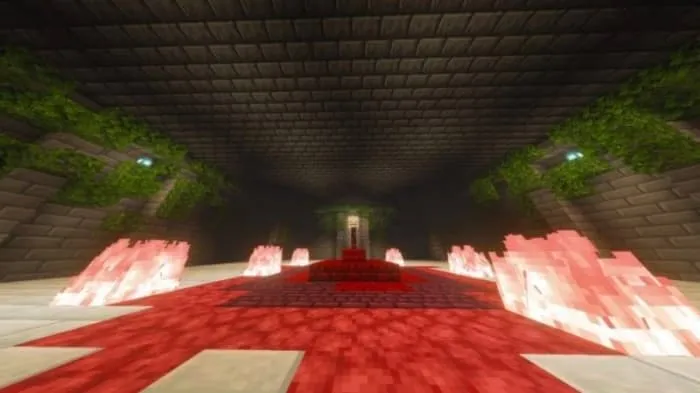 Подземелье с адским пьедесталом