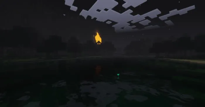 Новый вид воды ночью