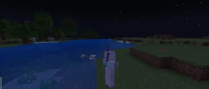 Игрок в образе скелета с луком